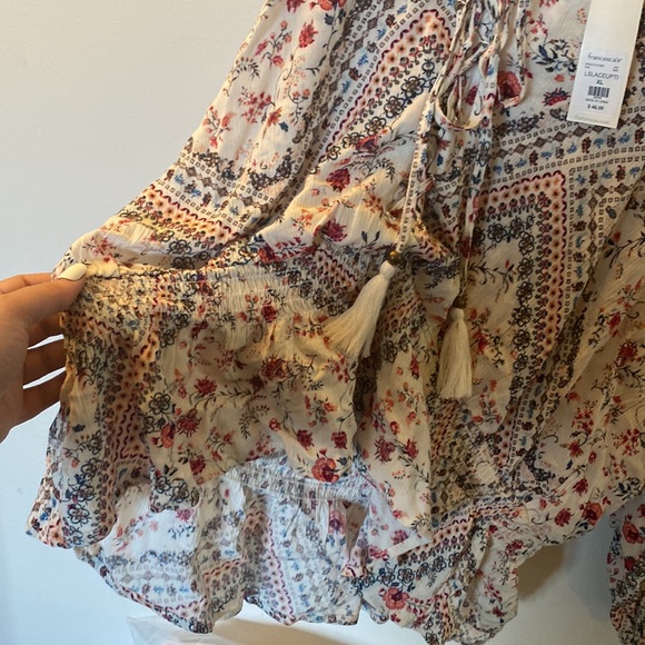 Boho Peplum Top/Blouse - Picture 5 of 6